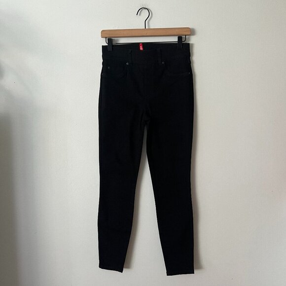 SPANX Spanxshape EveryWear Ankle Skinny Jeans Black Women's Size Small - Picture 1 of 8